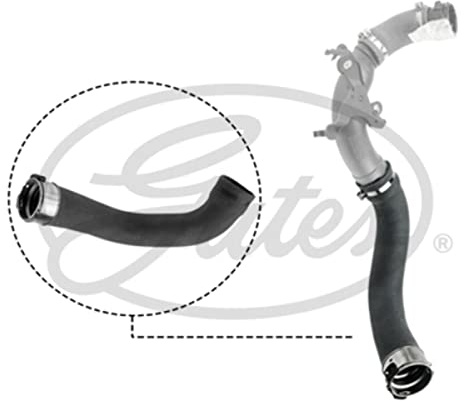 GATES 09-0528 Ladeluftschlauch Kompatibel mit DACIA DUSTER 144602500R 4177-10528 417710528