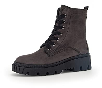 Gabor Damen Combat Boots, Frauen Stiefeletten,Wechselfußbett,Best Fitting