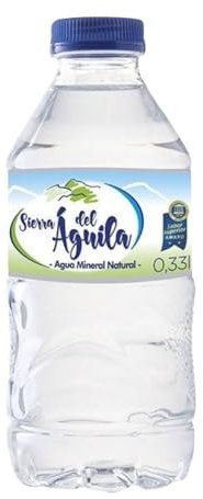 Agua mineral Sierra del Águila 330 ml pack 48 botellas