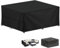 LAMUNI Abdeckung Gartenmöbel Schutzhülle für Gartentische, 300x250x100cm Loungemöbel Abdeckung Wasserdichte Gartenmöbel Abdeckplane Winterfest 420D Oxford Abdeckhauben für Tische, Stühle, Sofas