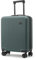 CabinFly Cruisair Ryanair Handgepäck Koffer 55 x 40 x 20 cm Trolley Reisekoffer ABS 4 Räder TSA-Schloss Wizzair Lufthansa Lot (Grün, 55x40x20cm)
