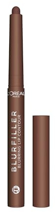 L'Oréal Paris Blurfiller Lipliner, Für sanft definierte, weichgezeichnete Lippen, Lip Contour, Cremige Textur, 570 Worth It Intense, 1x Stück