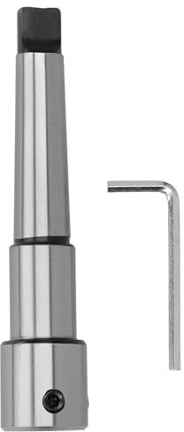 Culnflun Mt3 Weldon-Adapter, Ringfräser-Bohrfutter, 0,8 Zoll Innendurchmesser, Dorn, Morsekegel Mt3 19,05 mm für magnetische Radial-Tischdrehmaschine, vertikal