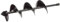 Draper 84755 200 mm Diamètre tarière – Noir