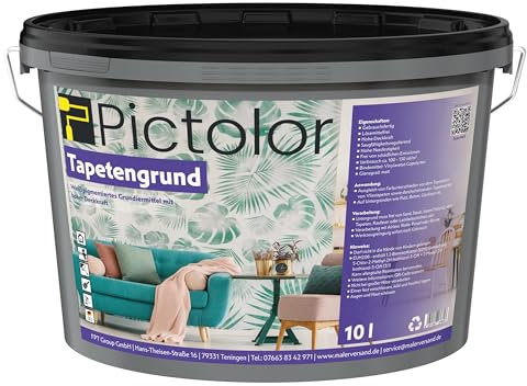Pictolor Tapetengrund 10 Liter weiß
