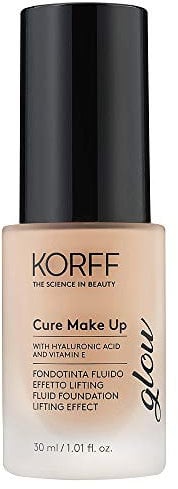 Korff Flüssig-Foundation, Lifting-Glow-Effekt, Anti-Aging-Formel und langer Halt mit Hyaluronsäure 03, 30 ml