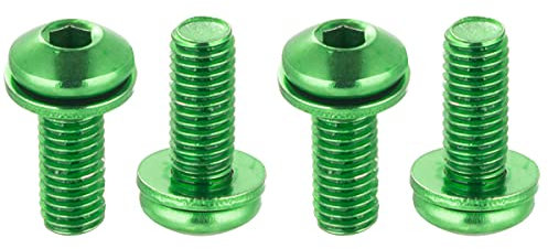 ShenZhenShiShiLiLanTianKeJiYouXianGongSi CNC Flaschenhalter Schrauben, M5 x 12mm, 4 Stk., Grün