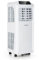 Klarstein Climatiseur Mobile Silencieux, Smart Climatiseur 3 en 1, Mode Nuit, Déshumidificateur, Ventilateur, Mini Climatisation à Faible Conso, Evacuation, Clim Portable, 9000 BTU, Climatiseurs