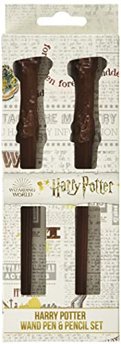 BLUE SKY Harry Potter - Set de 2 Baguettes Stylo & Crayon