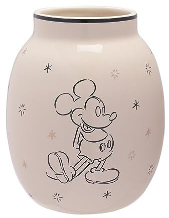 Disney Mickey Mouse – Keramikvase mit Goldfolie