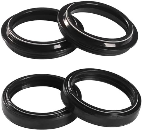 ANATUM Forcella Paraolio per K-awasaki ER-6F ER6F ER-6N ER6N Z750 Z800 Z800 e Z800e 2004-2015 2016 2017 Paraolio e parapolvere Forcella Anteriore 41x53x8 41 53 8