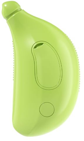 Steamy Katzenbürste, 3-in-1, selbstreinigende Dampfbürste, Cat Steamer Bürste für Massage, Katzenhaarbürste für Tangled und Loosse Haar ((grün)