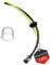 Strimmer Fuel Pipe, Universal Grass Trimmer Fuel Line, Fuel Filter Kit, Petrol Strimmer Parts with Air Fuel Filter Primer Bulb for Brushcutter Trimmer Mower Hedge Trimmer