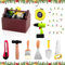 Lets Joy Miniatur Zubehör, 10 Stück Miniatur Werkzeugkasten, Puppenhaus Werkzeugkasten, Miniatur Wichtel Zubehör, Weihnachten Dekorative Ornamente Mini Puppenhaus Zubehör Werkzeugkasten