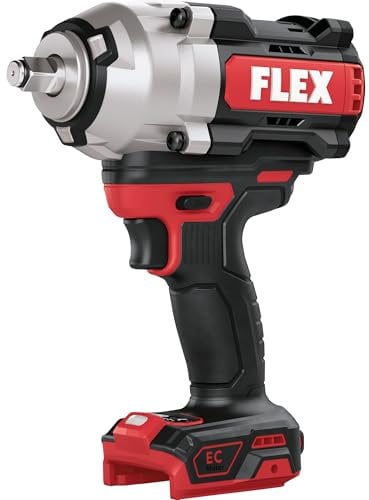 FLEX Avvitatore a percussione a batteria 18 V IW 1/2 1500 18-EC (EMS System, motore brushless, con luce LED, attacco quadrato 1/2) 532063