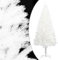 Somanki Künstlicher Weihnachtsbaum Naturgetreue Nadeln Weiß 120 cm, Tannenbaum Künstlich, Christmas Tree, Tannenbaum Deko, Weihnachtsbäume, Christbaum - 321021
