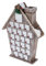 lanliflying Holzhaus – Weihnachts-Countdown-Kalender, Dekoration, Weihnachten mit Schubladen, 24 Tage Countdown-Kalender für Heimdekoration