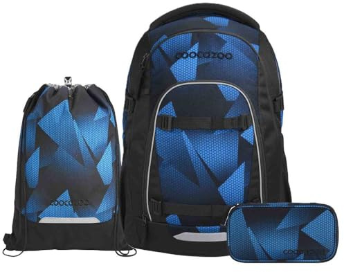 Coocazoo Mate Schulrucksack Set 3tlg. inkl Sportbeutel (Electric Ice)