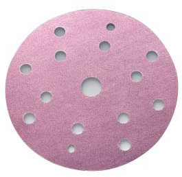 Sia Abrasives 7546.2948.0080 1950 15,2 cm X 15H 80 siaspeed siafast Haken N 'Loop Papier Disc, Unterstützung, Aluminiumoxid Körnung 80, 15,2 cm Durchmesser, Pink (100 Stück)