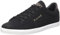 Le Coq Sportif Women's Agate Lo S Nubuck/Metallic Trainers, Black Black Rose Gold, 5 UK