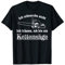 Ich schnarche nicht Träume bin Kettensäge Lustiges T-Shirt T-Shirt