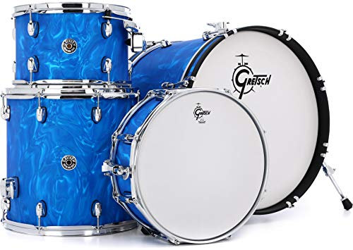 Gretsch Drums Trommelset Blue Satin Flame (CT1-J404-BSF)