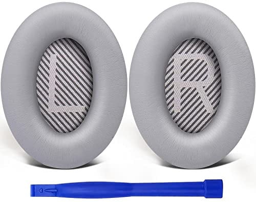 SoloWIT® Ersatz Ohrpolster für Bose QC35, kompatibel mit Over-Ear Kopfhörern von QuietComfort 35 (QC35) und Quiet Comfort 35 II (QC35 ii)