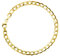 PRINS JEWELS Panzerarmband 18 Karat 750 Gold Armband Gelbgold Breite 5.40 mm - Unisex (21)