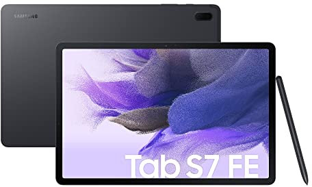 Tablet touchscreen - SAMSUNG Galaxy Tab S7 FE - 12,4 - Android 11 - 6 GB di RAM - 128 GB di memoria + S Pen - Argento - WiFi