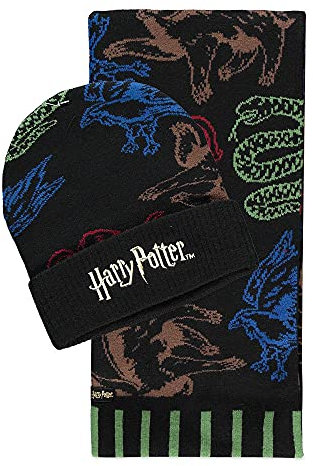 Harry Potter Unisex Bio-gs802600hpt Winter-Zubehr-Set, Mehrfarbig, Einheitsgröße