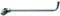 GLOBE FISHING Braccio per Panchetto Paniere da Pesca Bolognese Feeder Arm - Lungo 45Cm