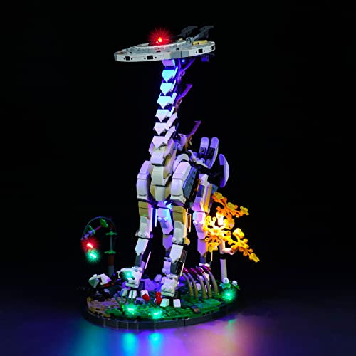 BrickBling LED-Beleuchtung für Lego 76989 Horizon Forbidden West Tallneck (Kein Lego enthalten, nur Dekorationslichter), Lichtset für Horizon Forbidden West Langhals Kreatives Spielzeuglicht