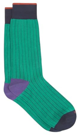 Duchamp Men's Bold Plain Sock in Multi