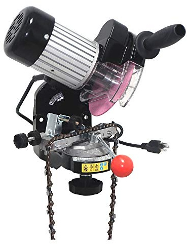 HTTMT Electric Chainsaw Chain Grinder Sharpener - Comes with 2 wheels and tools