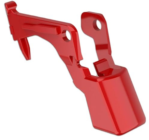 Anakel Home V11 V10 Schalter Verstärkt, Metall Ersatzteile Trigger Reparieren Knopf für Dyson SV12 SV14 Staubsauger (V11 V10) | Rot