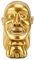 Kuberas Golden Indiana Fruchtbarkeit Idol Statue Skulptur Raiders of Lost Ark Jones Cosplay Requisiten Film Replik Sammlung Figur Dekor