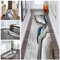 Teppich Läufer Flur Rutschfest Zeitgenössischer Flurläufer, sehr langer Läufer für Küchenflur, Treppen, Korridor, 1 m, 1,5 m, 2 m, 2,5 m, 3 m, 3,5 m, 4 m, 4,5 m, 5 m, 5,5 m, 6 m, Breite 60 cm, 80 cm,