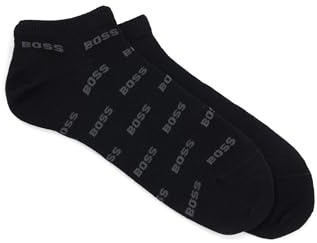 BOSS Herren 2p As Allover CC 10258216 01 Ankle Socks (2er Pack)