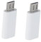 Hemobllo -c to Micro Usb Data Adapter 2pcs Pack Usb Converter Perfect for Smart Devices