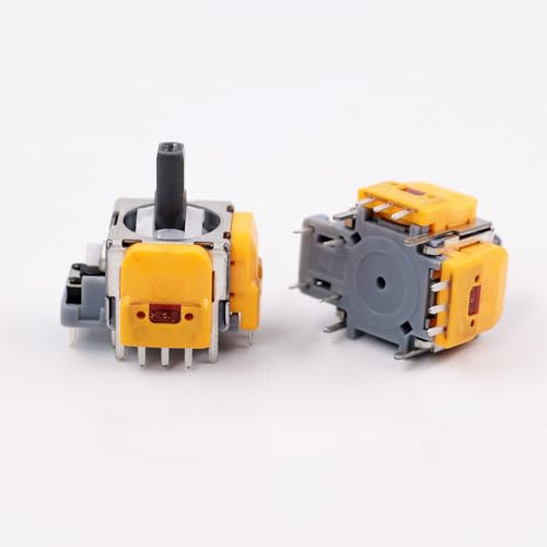Lot de 2 capteurs analogiques 3D effet Hall pour potentiomètre Sony PS5 Jaune