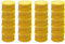 Pack of 36 Yellow Coloured Round Flat Magnets - 24mm Whiteboard Notice Board Office Fridge