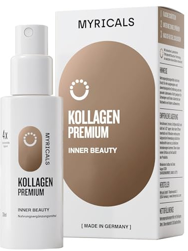 MYRICALS Kollagen Premium Mundspray - Anwendung für 1 Monat - hochdosiert mit höchster Bioverfügbarkeit, patentierte Technologie Made in Germany - für straffe Haut und starke Gelenke