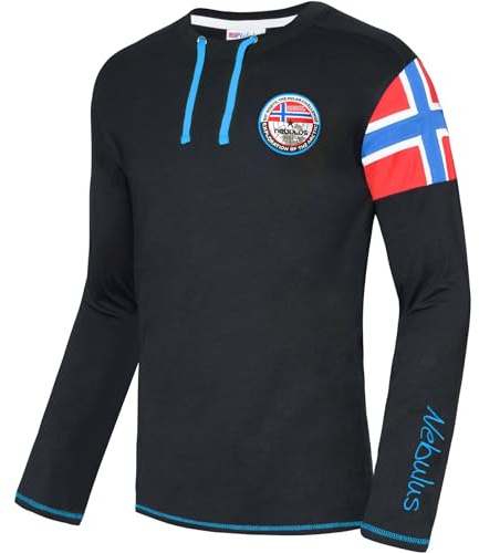 Nebulus Herren Langarmshirt FRERK, Longsleeve, Rundhalsausschnitt