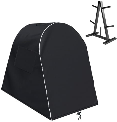 Strength Training Plate Tree Cover, Barbell Weight Rack Cover, For Home Gym CAP Triangle Barbell Weight Rack, Strength Training Tree Weight Plate Rack (Cover Only) (40x20x29)