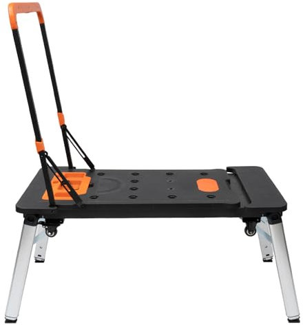 Werkbank 7in1 Klappbar Arbeitstisch 550LBS Einem Haushalt DIY Arbeitsplatz Große Arbeitsfläche Aufgedruckte Multifunktionale Tragbarer Sägerahmen