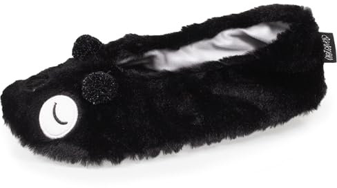Isotoner Chaussons extra-light pantoufles Ballerines femme ultra confortables et légères, semelle fine anti-dérapante