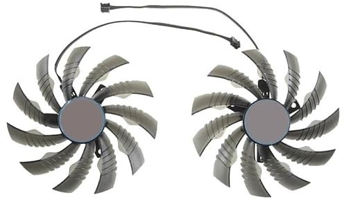 DLUPING Ventilateur de Carte Graphique PLD10010S12H DC12V 0.30A RTX 3060 RTX 3060 Ti pour EA/GLE pour GIGABYTE GeForce RTX 3060 RTX 3060 Ti pour EA/GLE(Set)