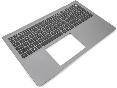Dell Vostro 15-3510/3250/3530-Series USB-C Palmrest & UK ENGLISH Keyboard - 03JTWM (Y7DC8) Grey