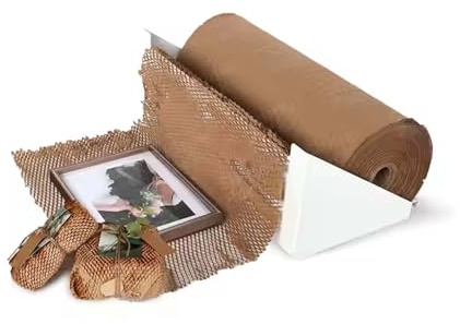 Honeycomb Paper Dispenser Manual Desktop Machine for Packaging Stretch Puller Eco Friendly Buffer Protection No Electricity Needed