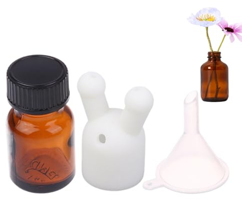 Öl-Inhalator-Kappe – langanhaltender Nasen-Aromatherapie-Naseninhalator | leere Parfüm-Diffusorflasche | Parfüm-Poppers Inhalationsspender Flasche für schnelle Entspannung
